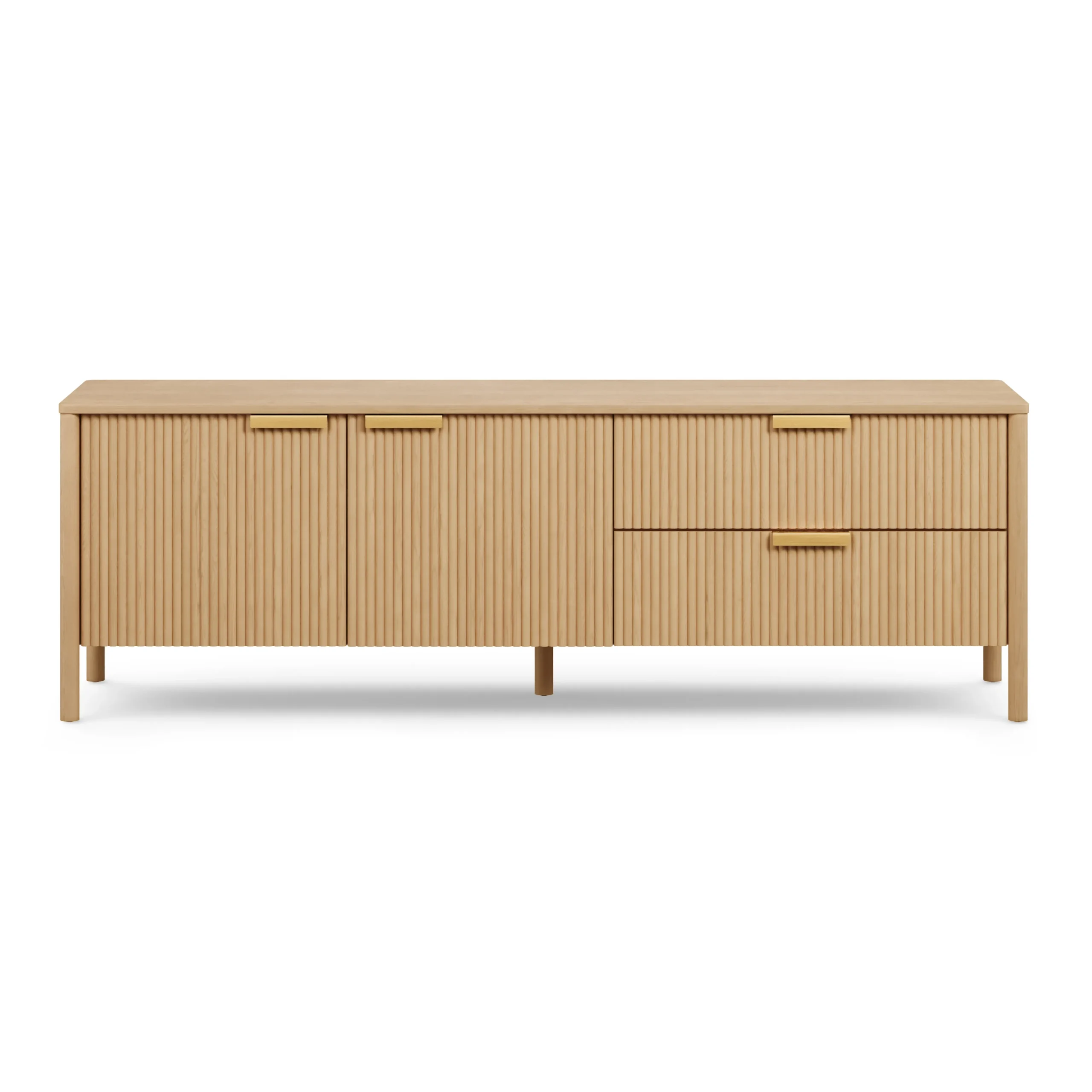 Liv 74.5_ Media Unit - White Oak - Image 3
