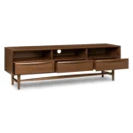 Lenia 63_ Low Media Unit - Walnut