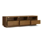 Leif 80_ Media Unit - Smoked Oak