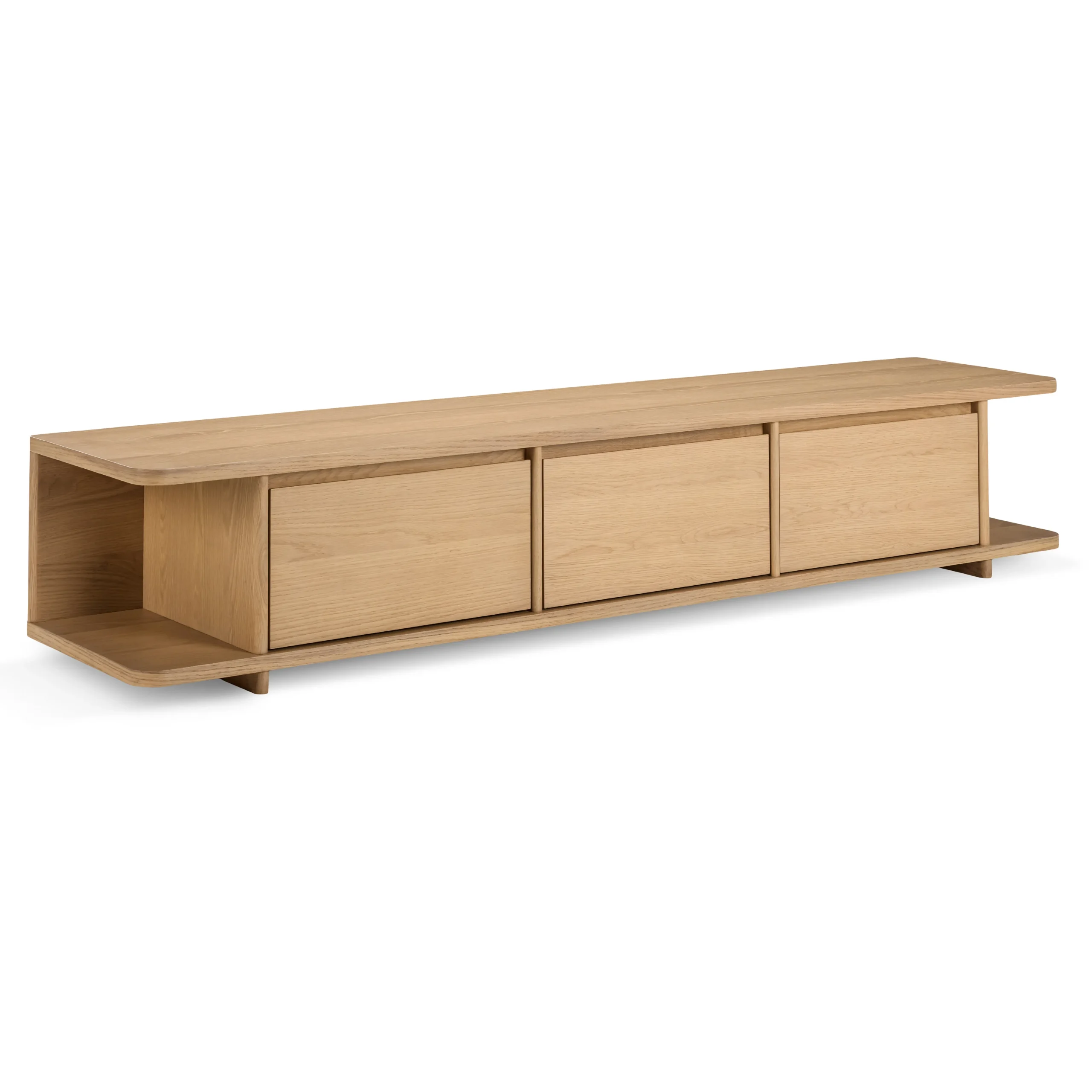 Judith 79_ Low Media Unit - White Oak - Image 3