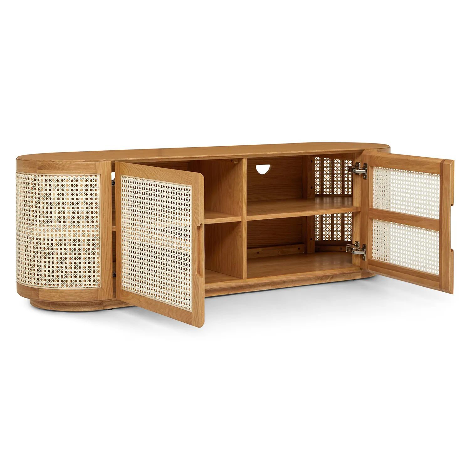 Candra 63_ Media Unit - Oak - Image 3