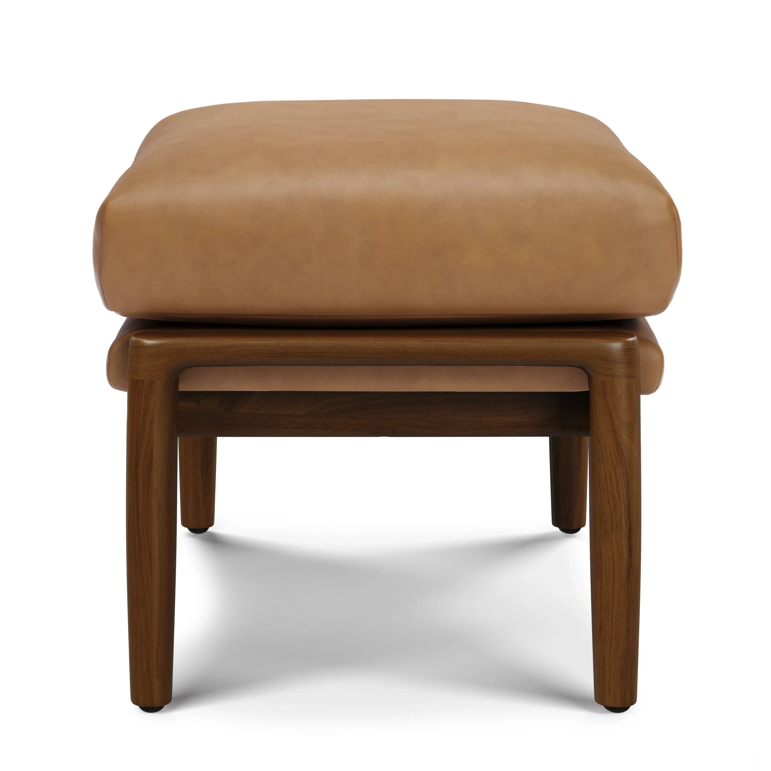 Bavel 25_ Leather Ottoman - Charme Tan - Image 4