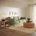 Timpani 41_ Leather Ottoman - Charme Tan