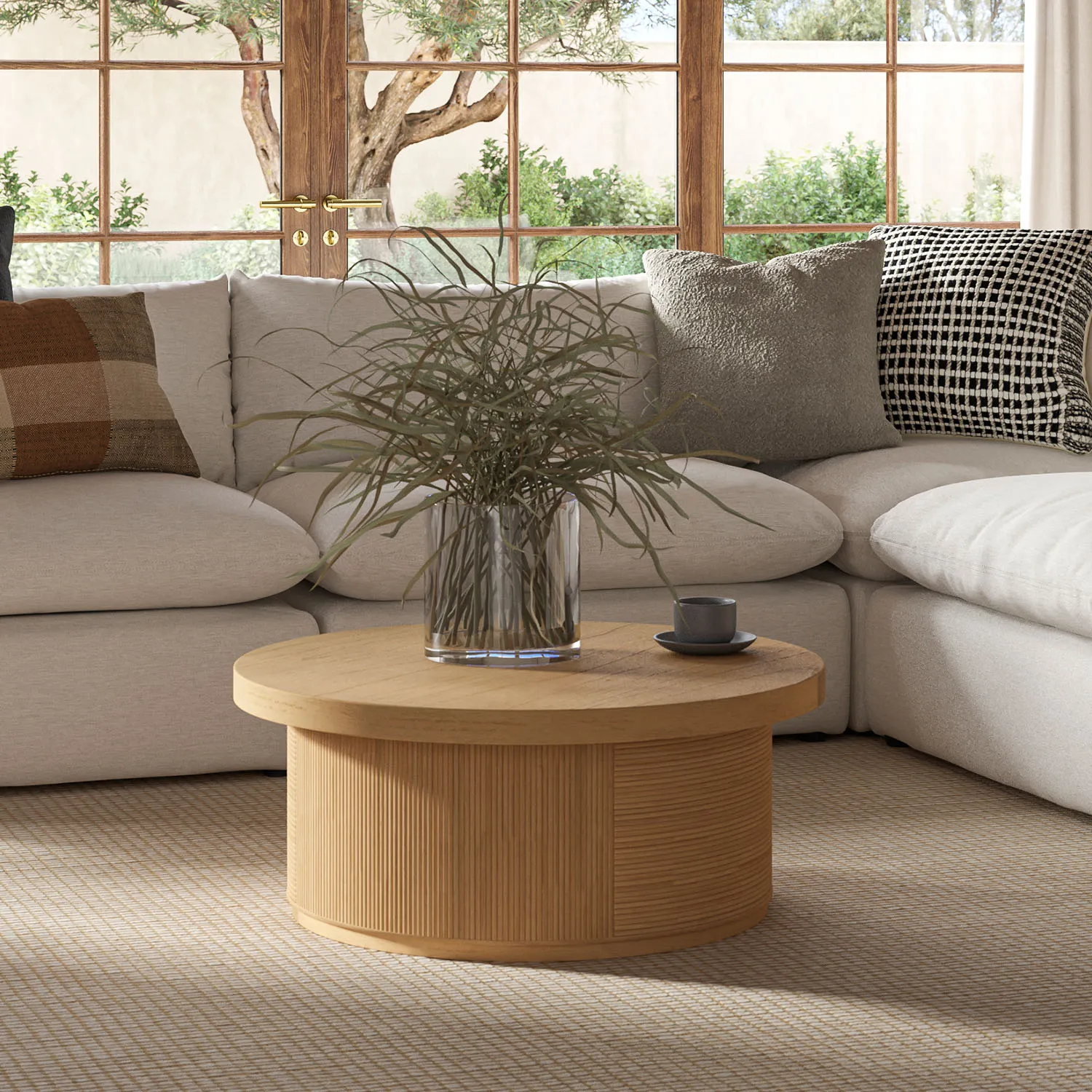 Avenla 36_ Coffee Table - Natural - Image 2