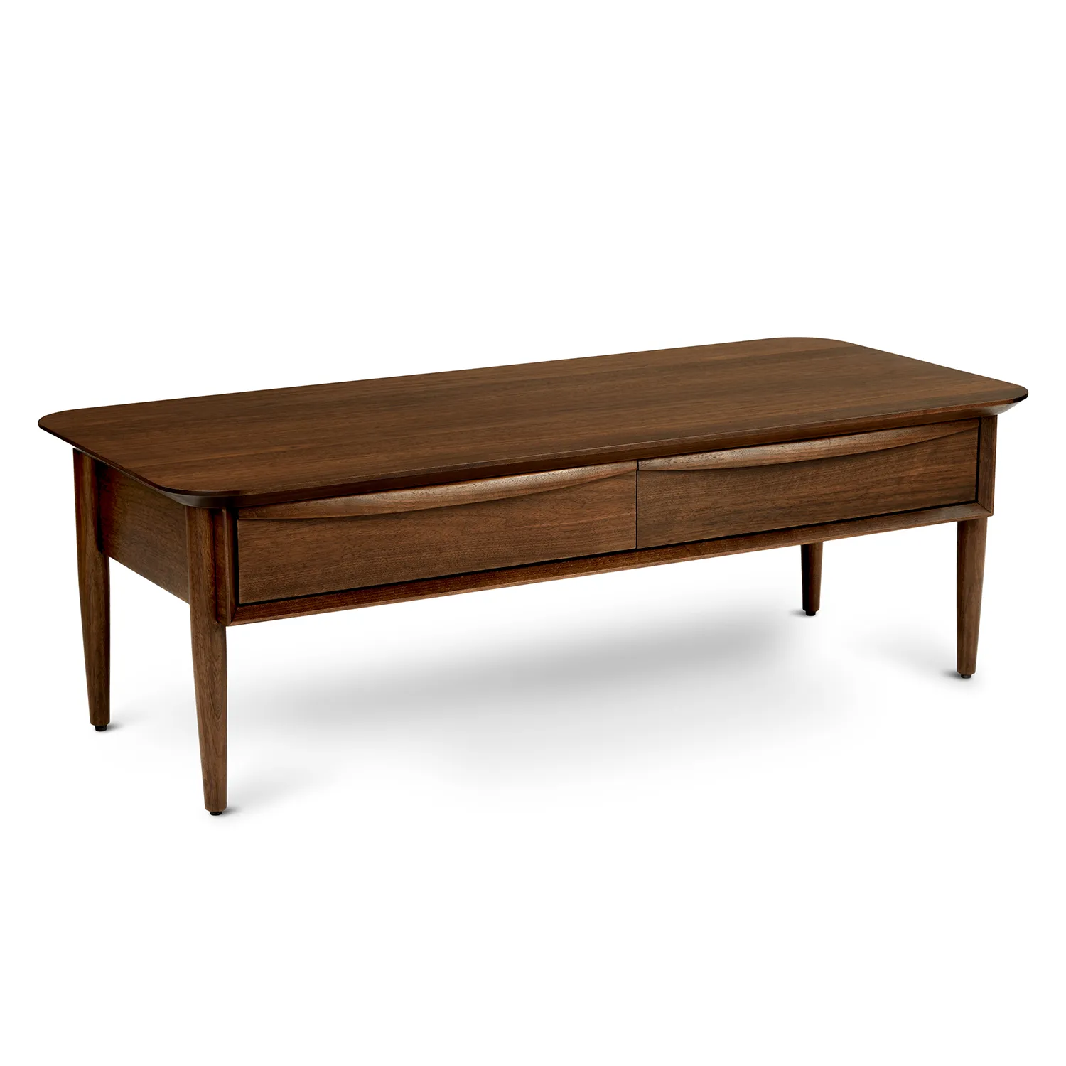 Lenia 46_ Storage Coffee Table - Walnut - Image 4