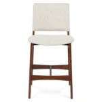 Nosh Counter Stool - Walnut and Chalk Gray