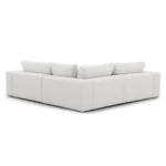 Beta 94_ Modular Corner Sectional - Quartz White