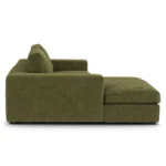 Beta 98_ Modular Left Chaise Sectional - Cypress Green