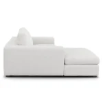 Beta 98_ Modular Left Chaise Sectional - Quartz White