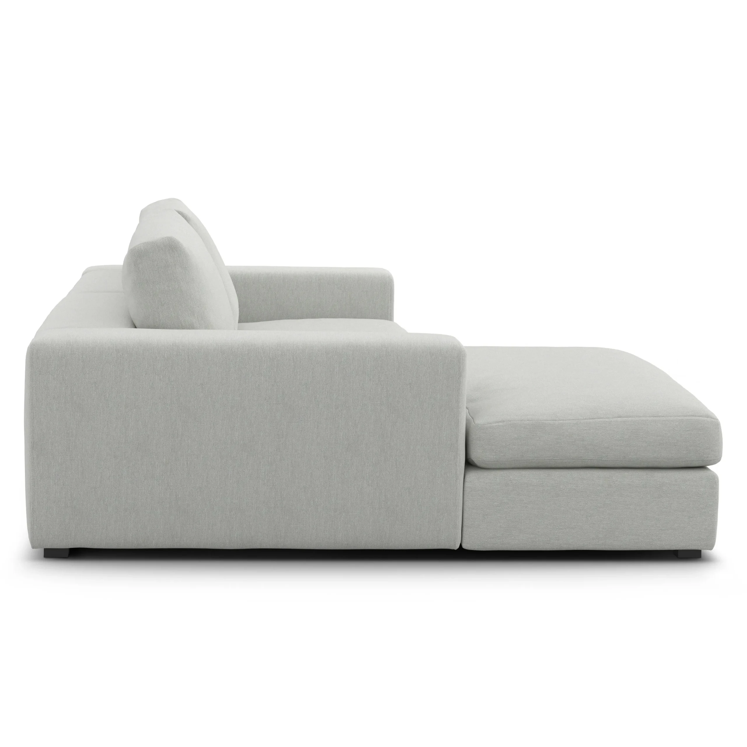 Beta 98_ Modular Left Chaise Sectional - Welsh Gray - Image 4