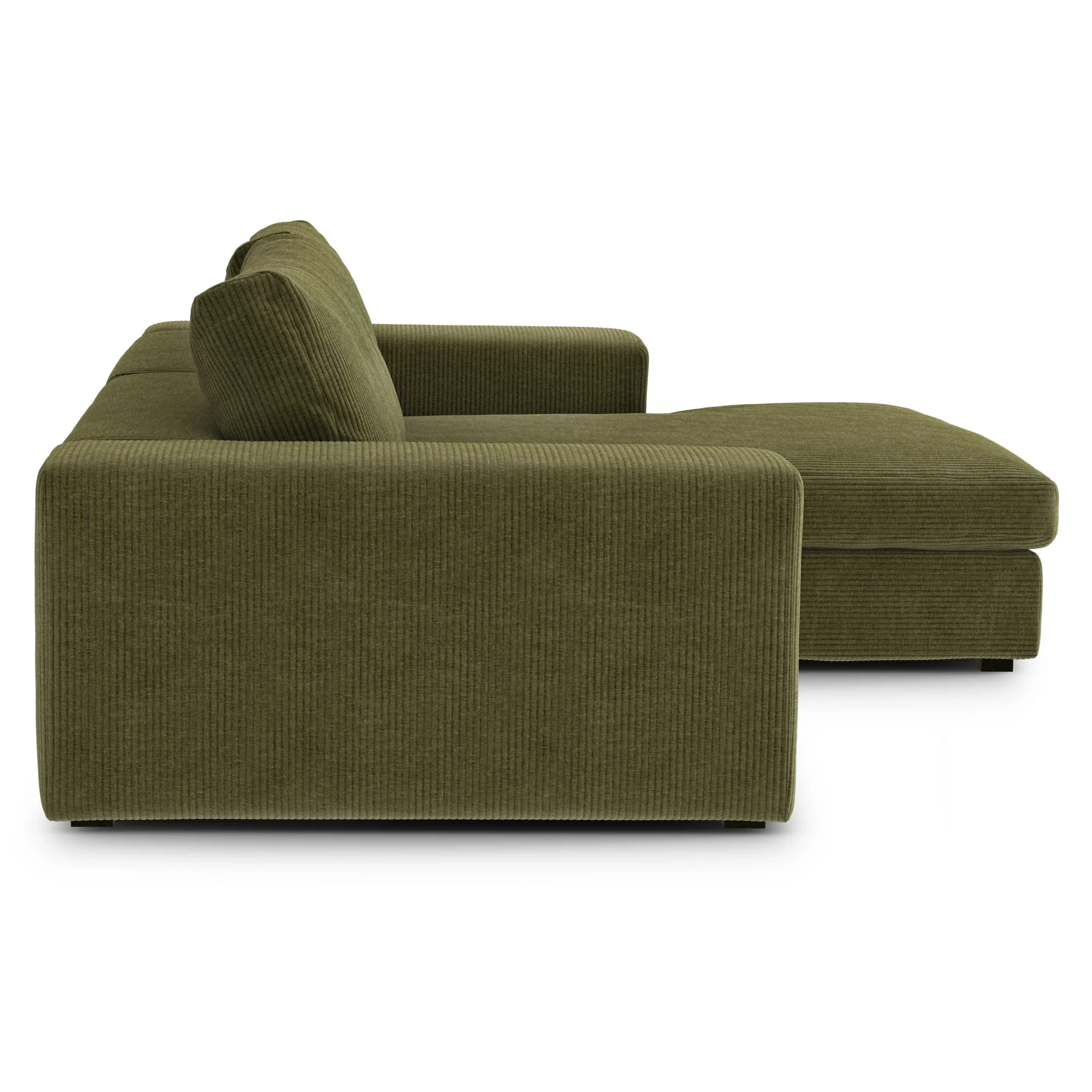 Beta 98_ Modular Right Chaise Sectional - Cypress Green - Image 4