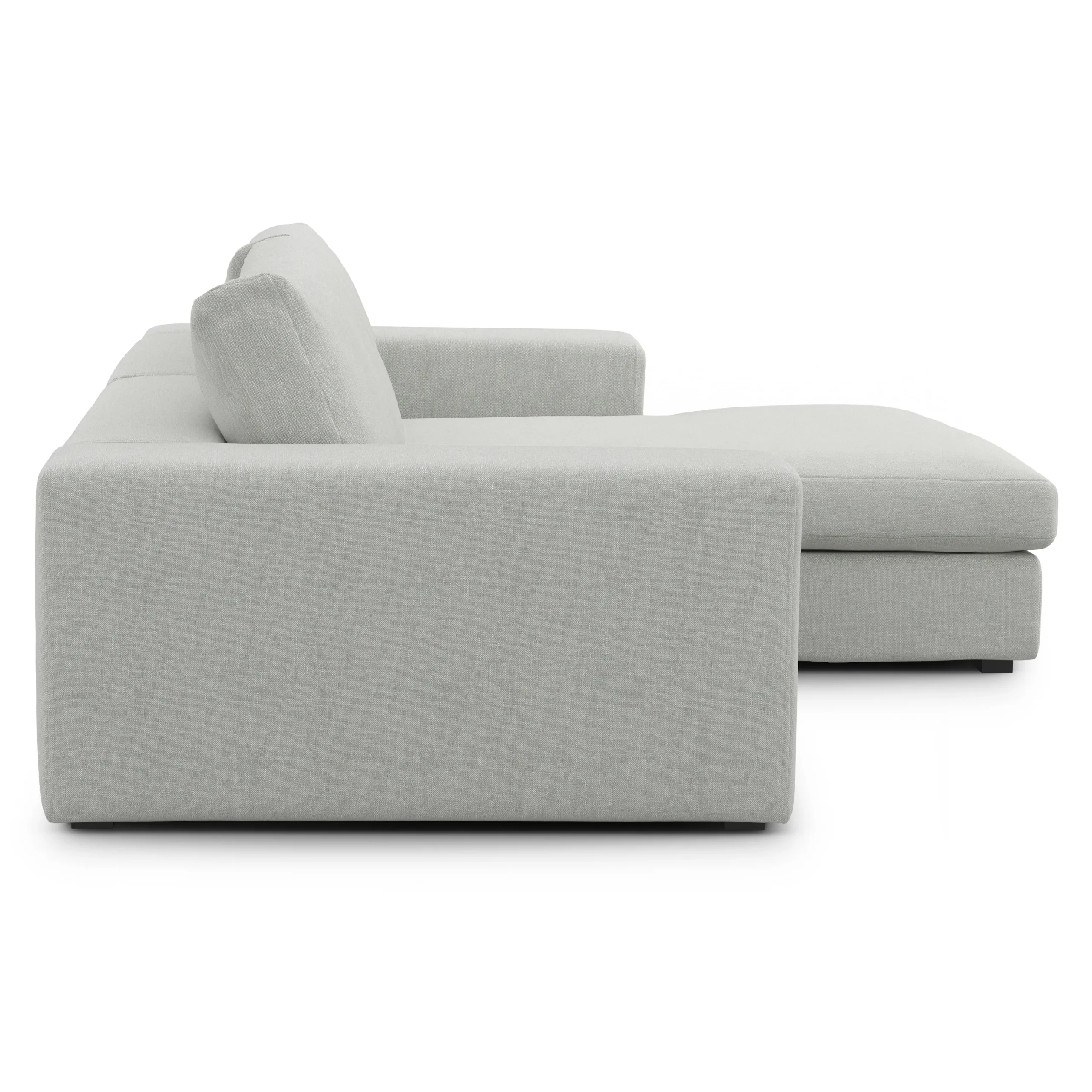 Beta 98_ Modular Right Chaise Sectional - Welsh Gray - Image 4