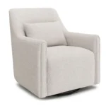 Winslow 29.5_ Swivel Glider Chair - Napa White