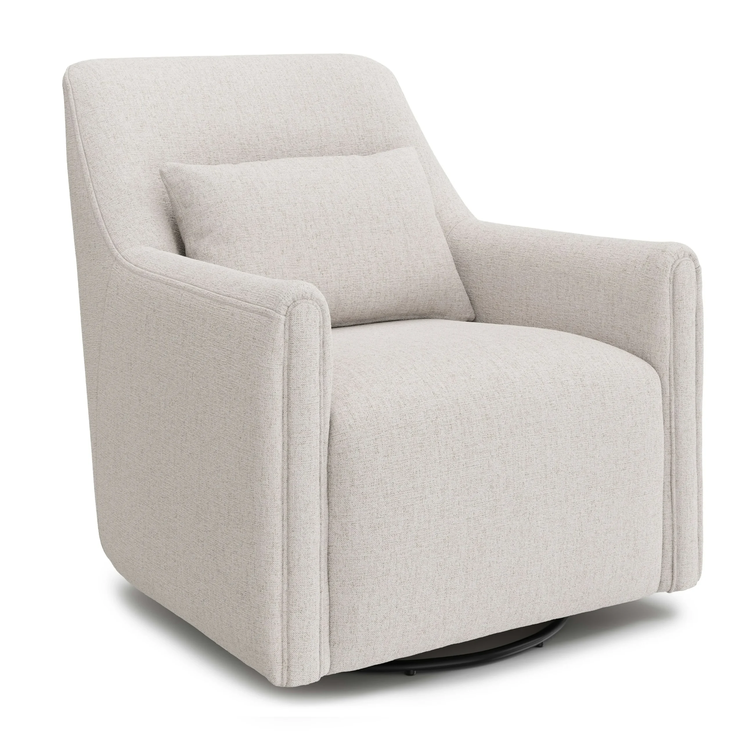 Winslow 29.5_ Swivel Glider Chair - Napa White - Image 6