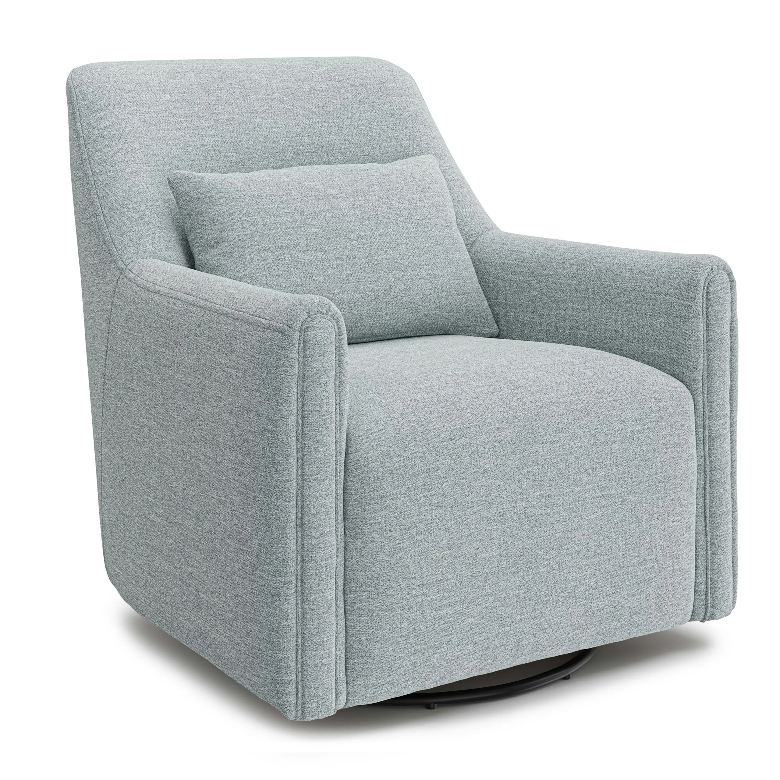 Winslow 29.5_ Swivel Glider Chair - Harbor Gray - Image 5