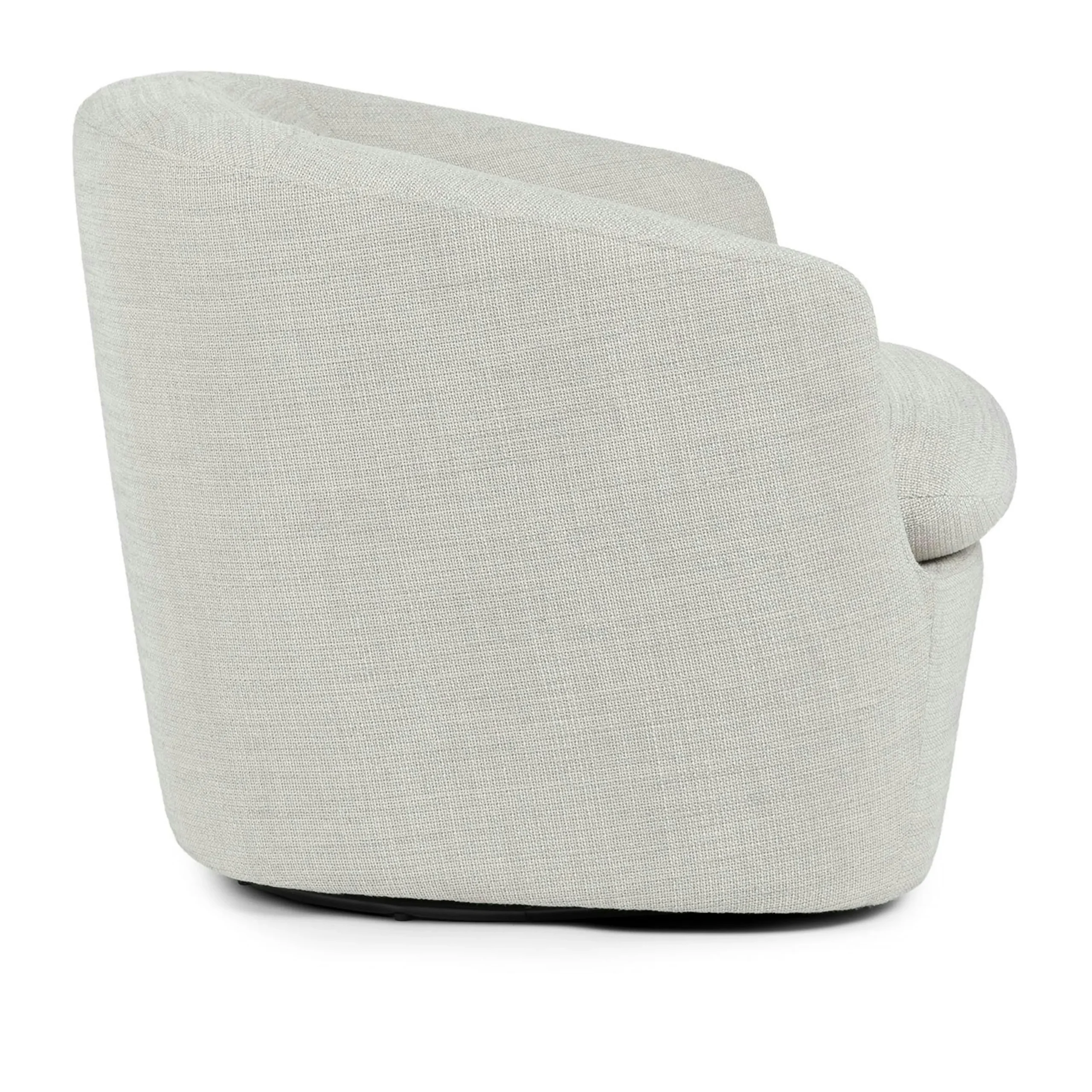 Turoy 32.5_ Swivel Lounge Chair - Wicklow Gray - Image 8