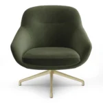 Sterling 33_ Velvet Swivel Chair - Hale Fir Green