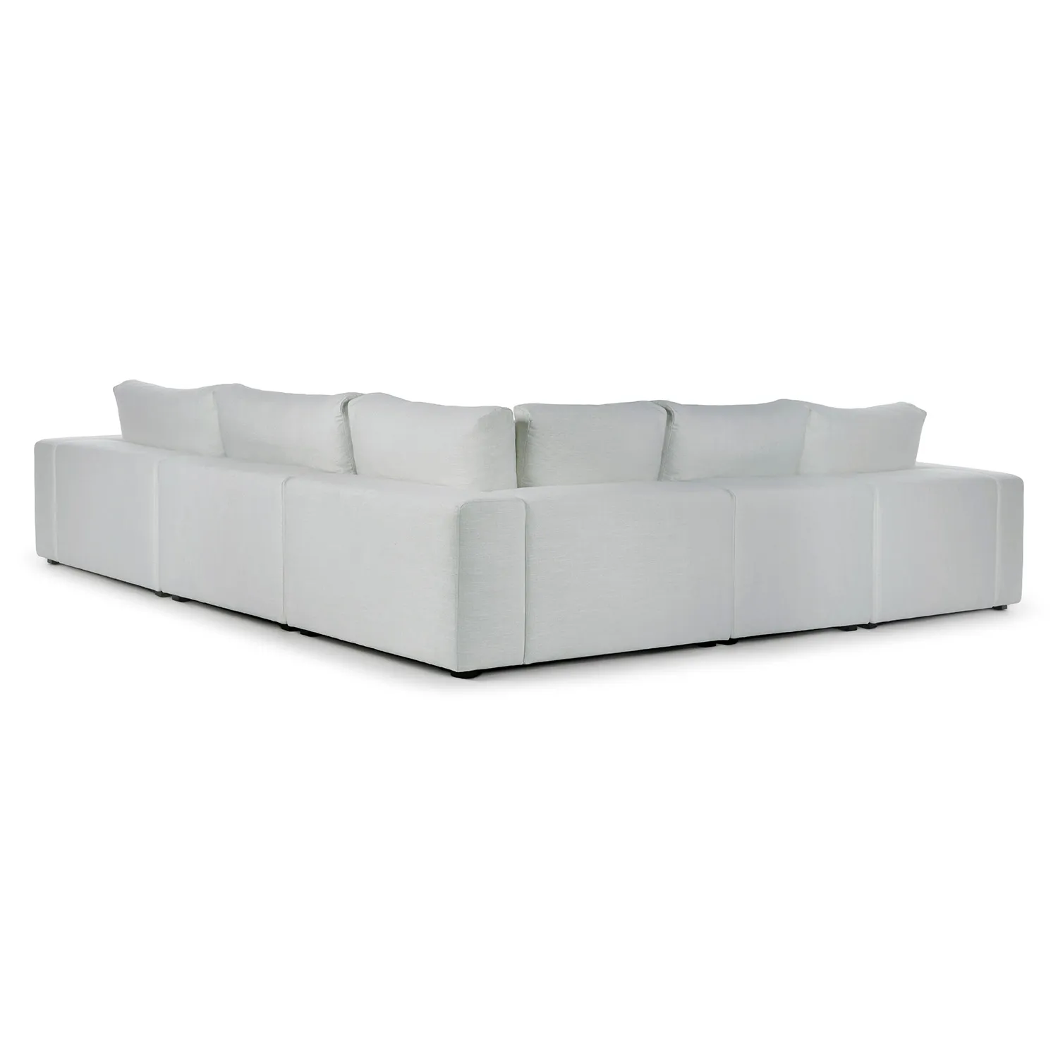 Beta 133.5_ Modular Corner Sectional - Welsh Gray - Image 4