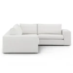 Beta 133.5_ Modular L Sectional - Quartz White