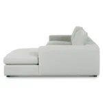 Beta 137.5_ Right Modular Chaise Sectional - Welsh Gray