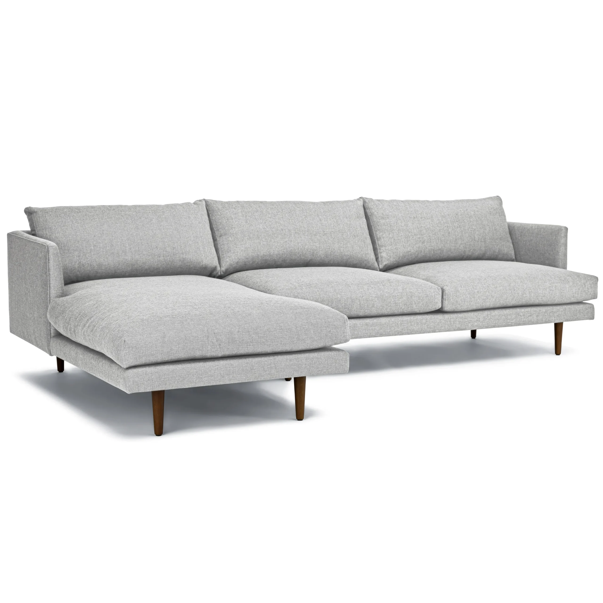 Burrard 112_ Left Sectional - Seasalt Gray - Image 4