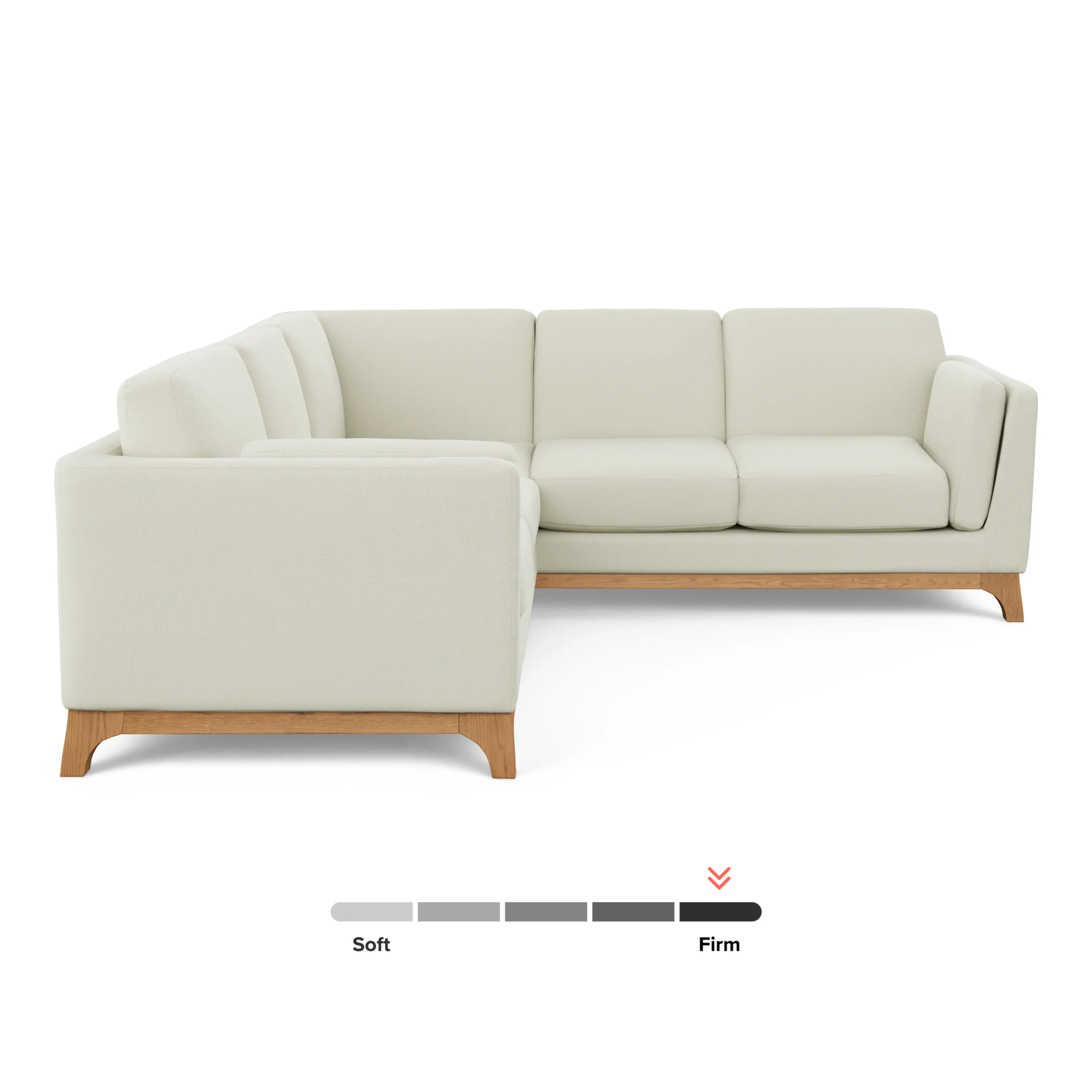 Ceni 88_ Corner Sectional - Buckler Ivory - Image 4