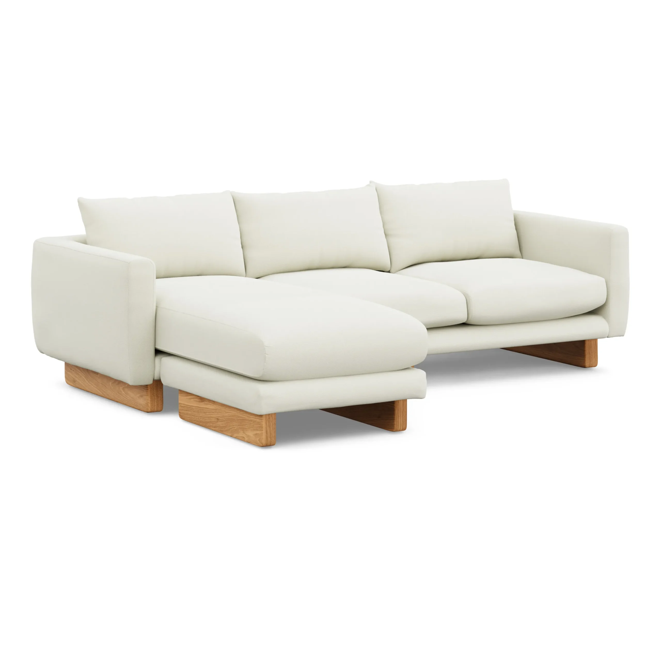 Kalok 92_ Reversible Sectional - Buckler Ivory - Image 4