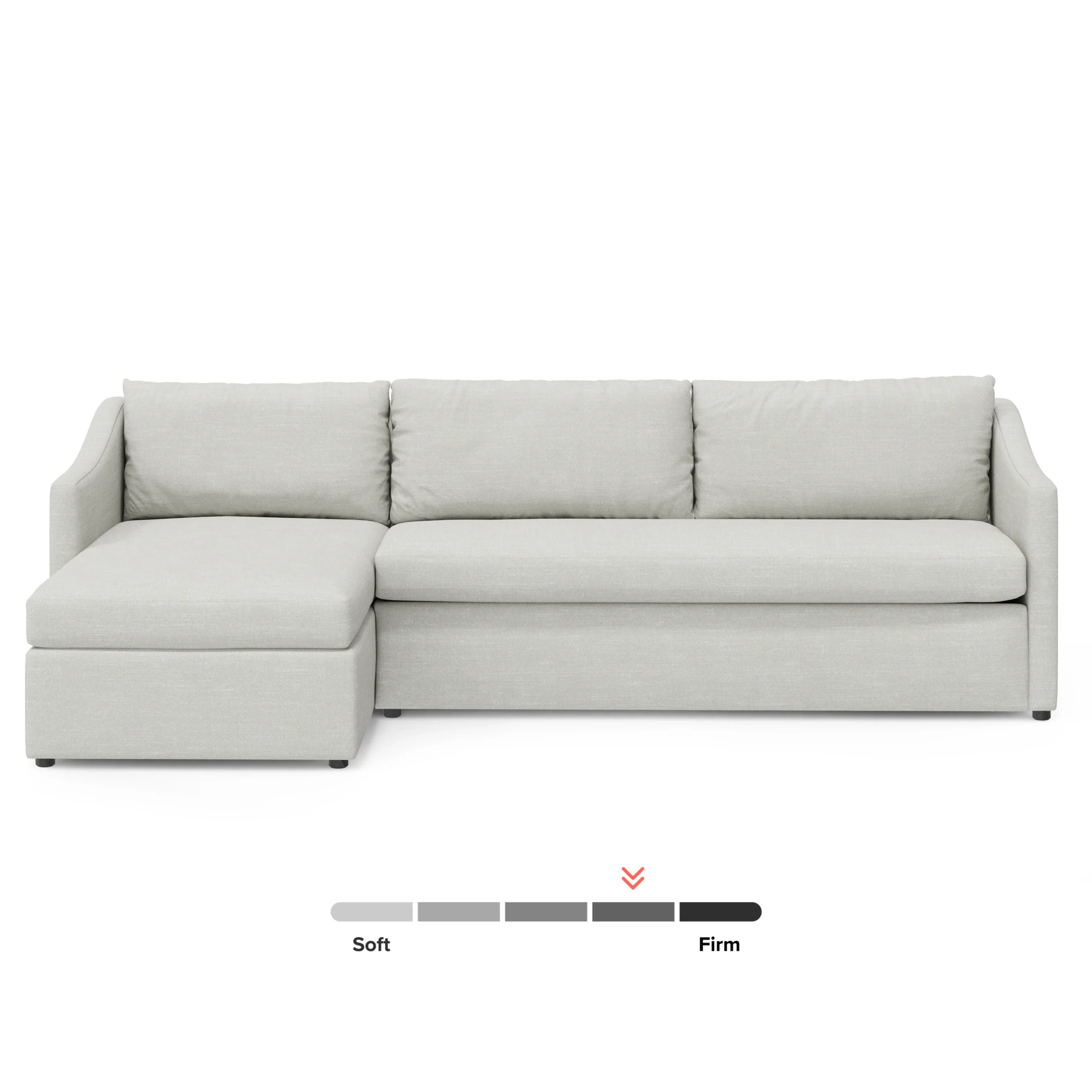 Landry 109_ Left Storage Sleeper Sectional - Napa Dove - Image 4