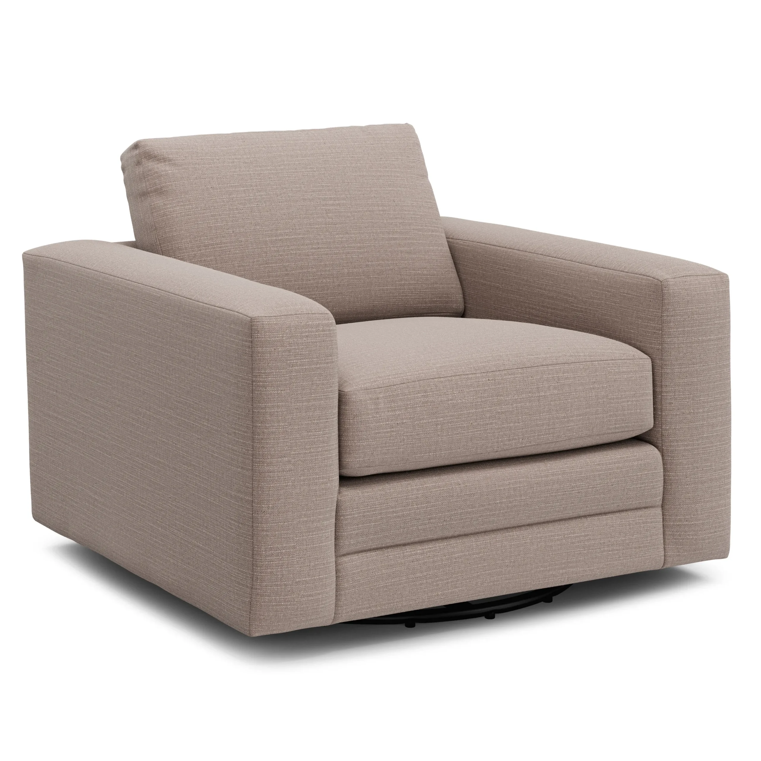 Riley 42_ Grand Swivel Chair - Napa Quartz - Image 10