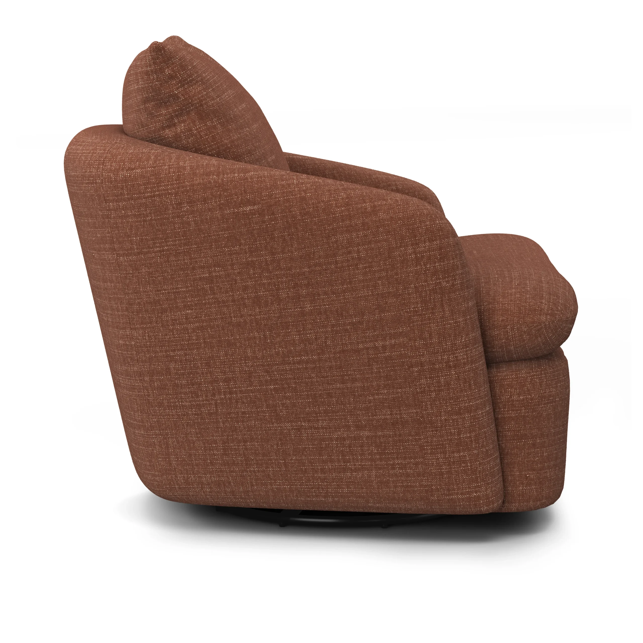 Leigh 33_ Swivel Lounge Chair - Napa Rust - Image 10