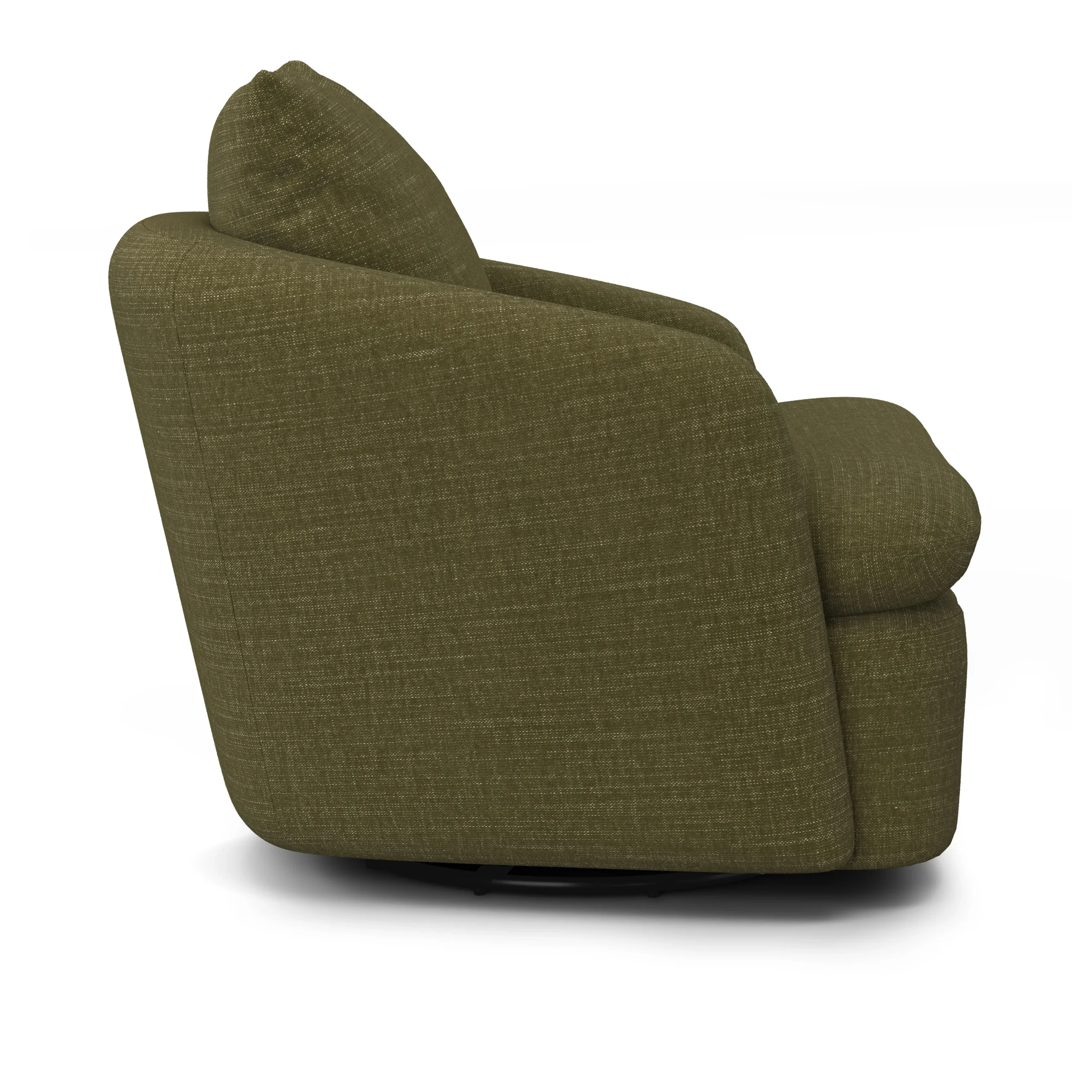 Leigh 33_ Swivel Lounge Chair - Napa Moss - Image 5