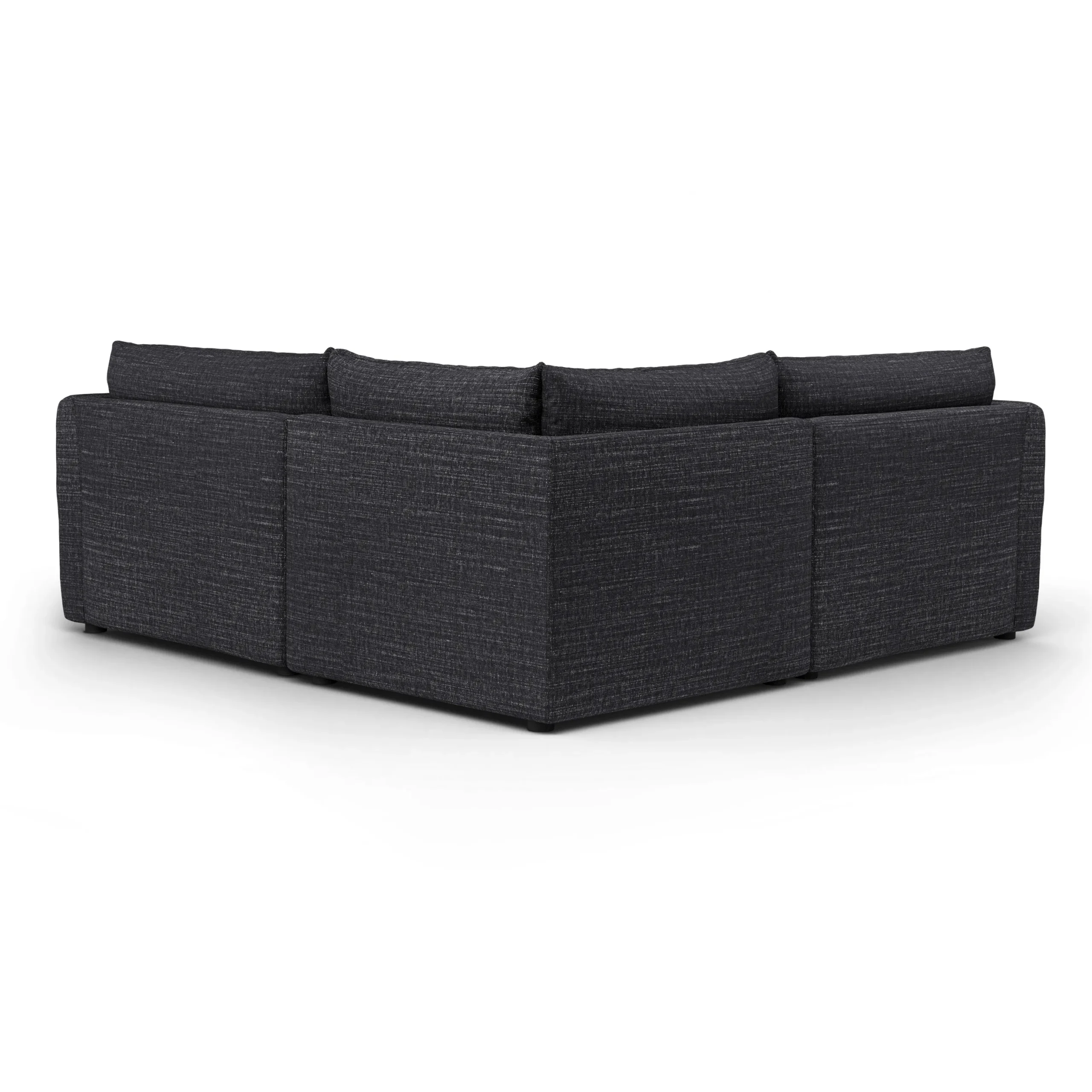 Leigh 87_ Modular Corner Sectional - Napa Charcoal - Image 4