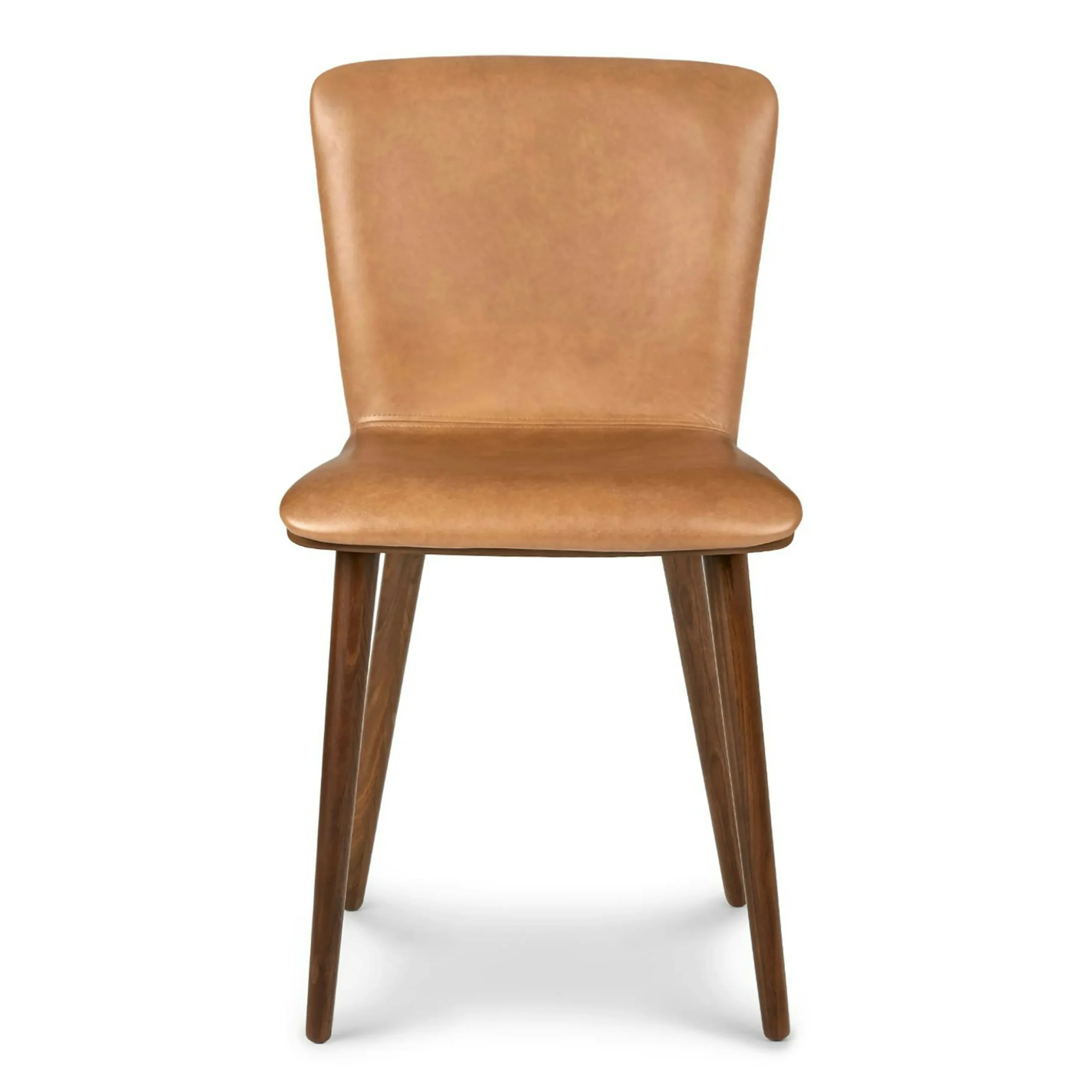 Sede Leather Dining Chair - Walnut and Toscana Tan - Image 4