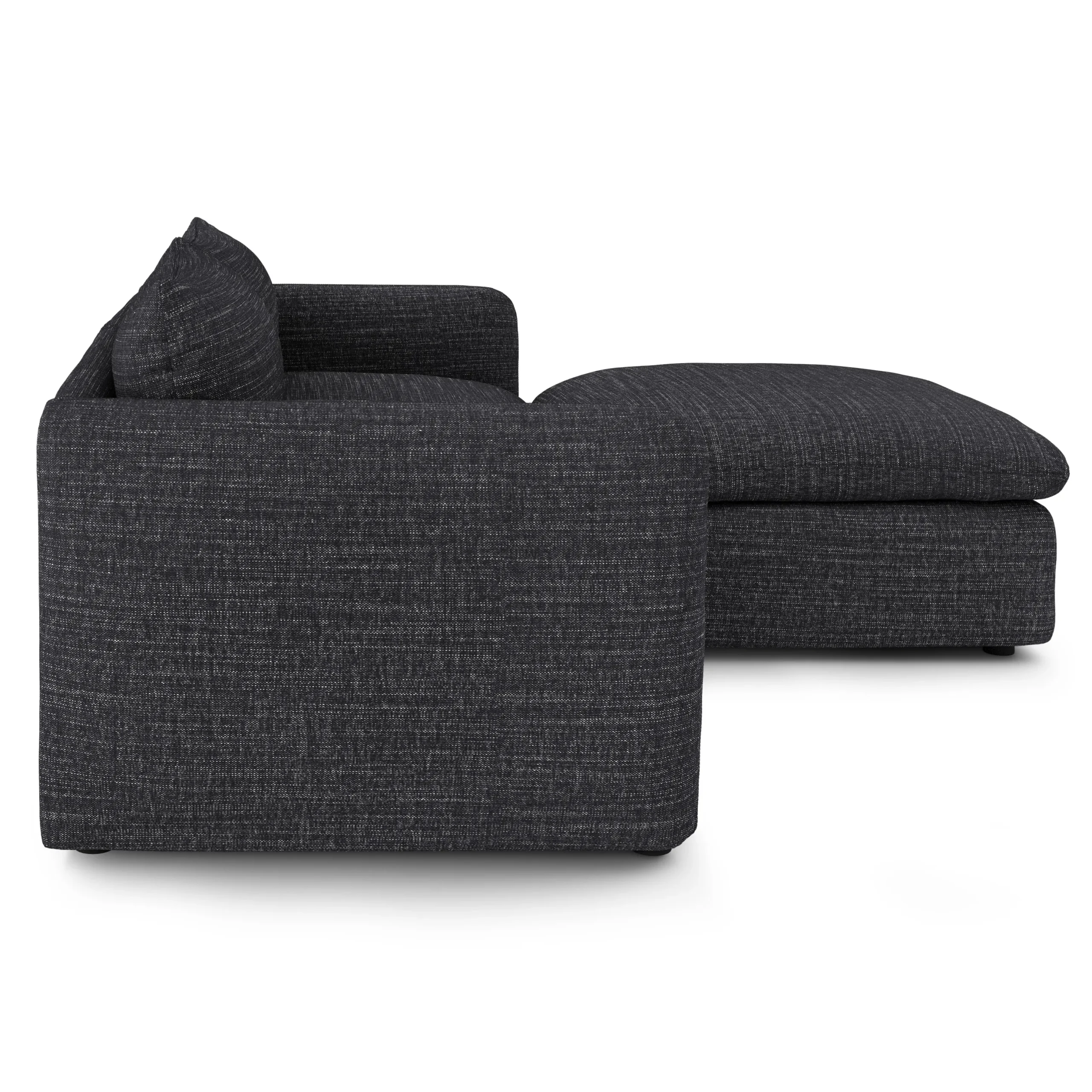 Leigh 92_ Modular Sectional - Napa Charcoal - Image 4