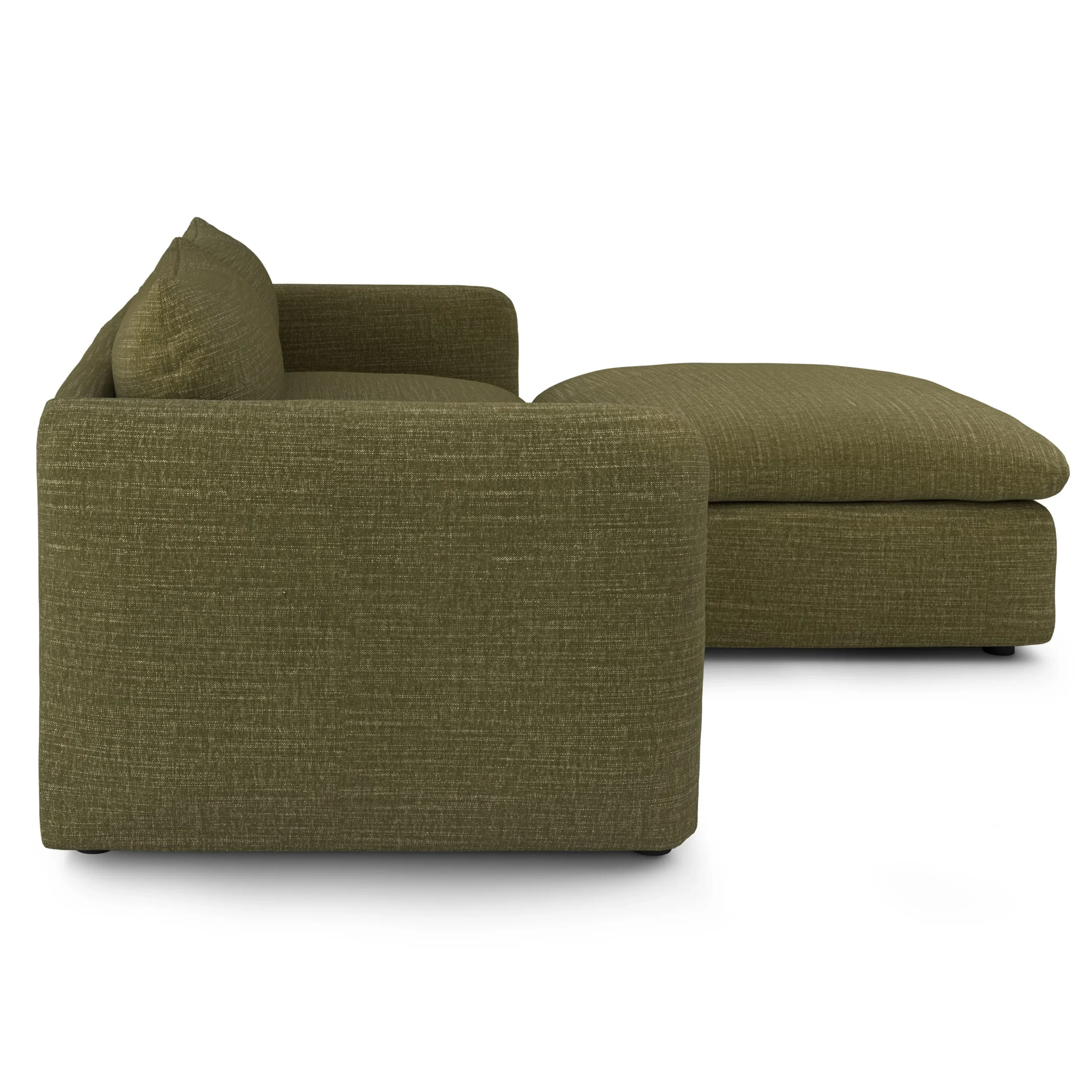 Leigh 92_ Modular Sectional - Napa Moss - Image 4