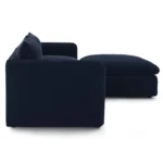 Leigh 92_ Velvet Modular Sectional - Hale Ink