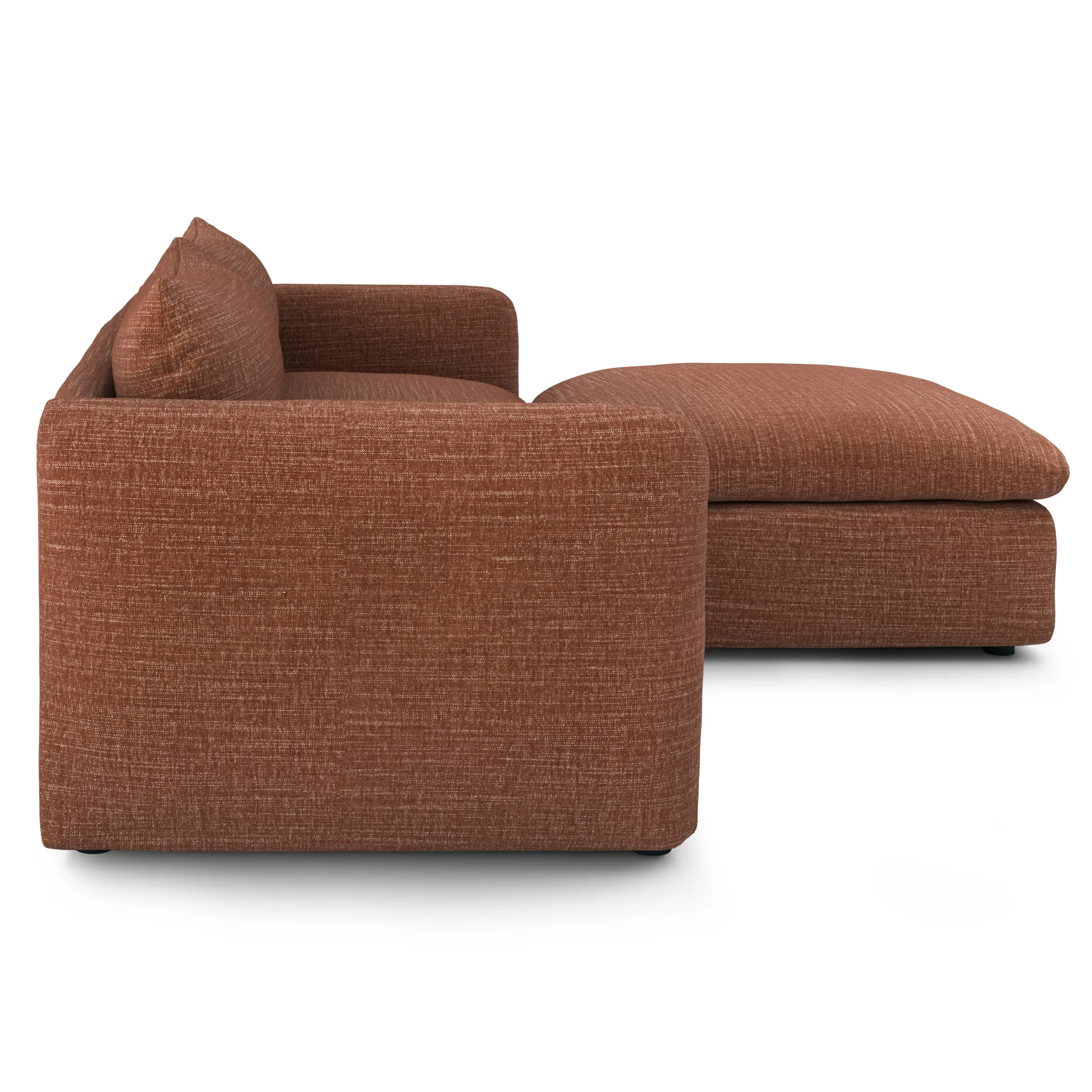 Leigh 92_ Modular Sectional - Napa Rust - Image 4