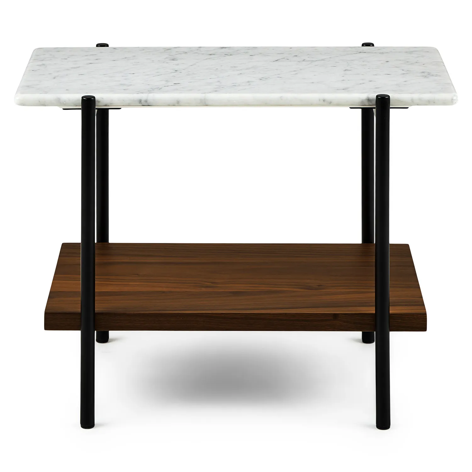 Agotu Marble Side Table - Walnut - Image 11