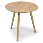 Amoeba Side Table - White Oak