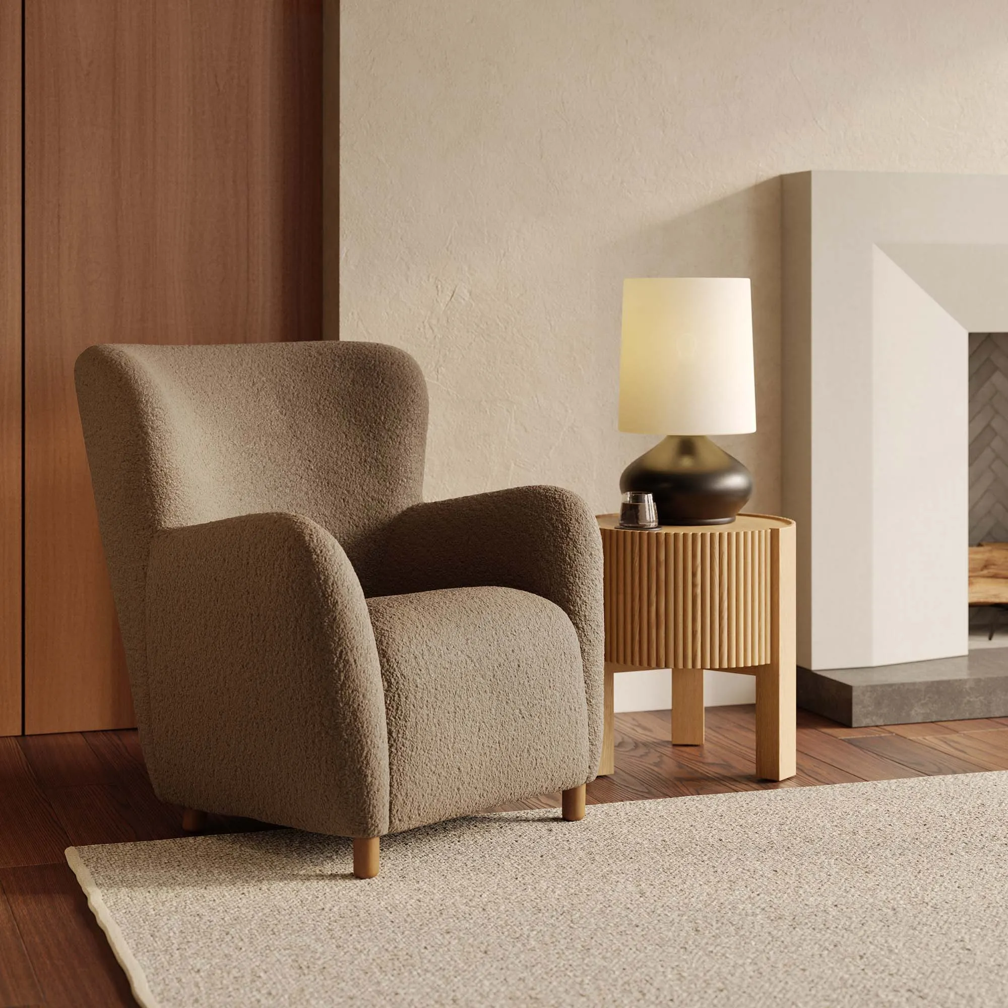 Fortra Storage Side Table - White Oak - Image 9