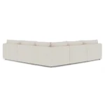 Leigh 126_ Modular Corner Sectional - Ivory Wool Bouclé