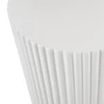 Nordens Concrete Side Table - Soft White