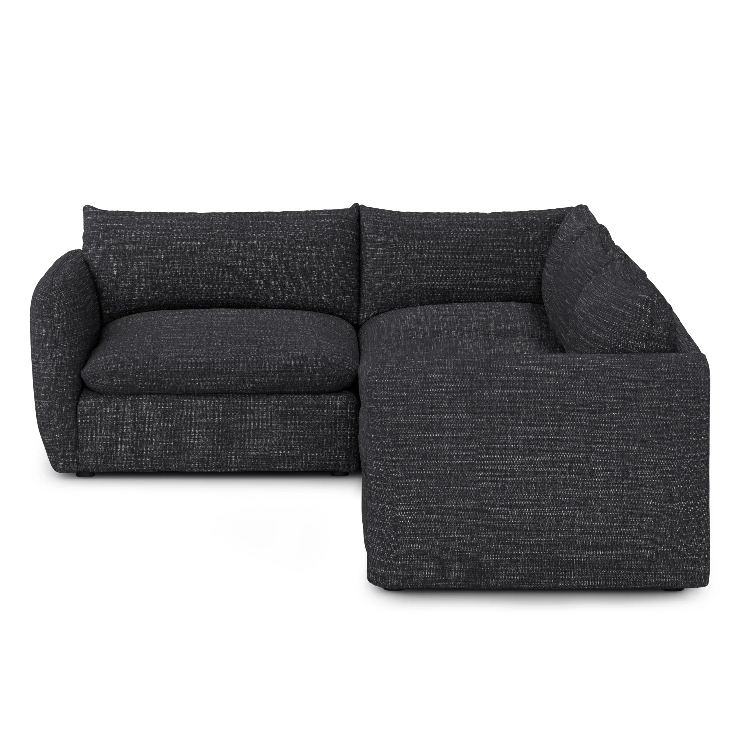 Leigh 126_ Modular L Sectional - Napa Charcoal - Image 4