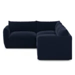 Leigh 126_ Velvet Modular L Sectional - Hale Ink