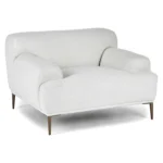 Abisko 42.5_ Lounge Chair - Quartz White