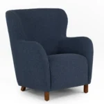 Archie 31.5_ Lounge Chair - Bijou Blue Bouclé