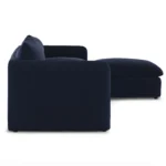 Leigh 131.5_ Velvet Modular Sectional - Hale Ink