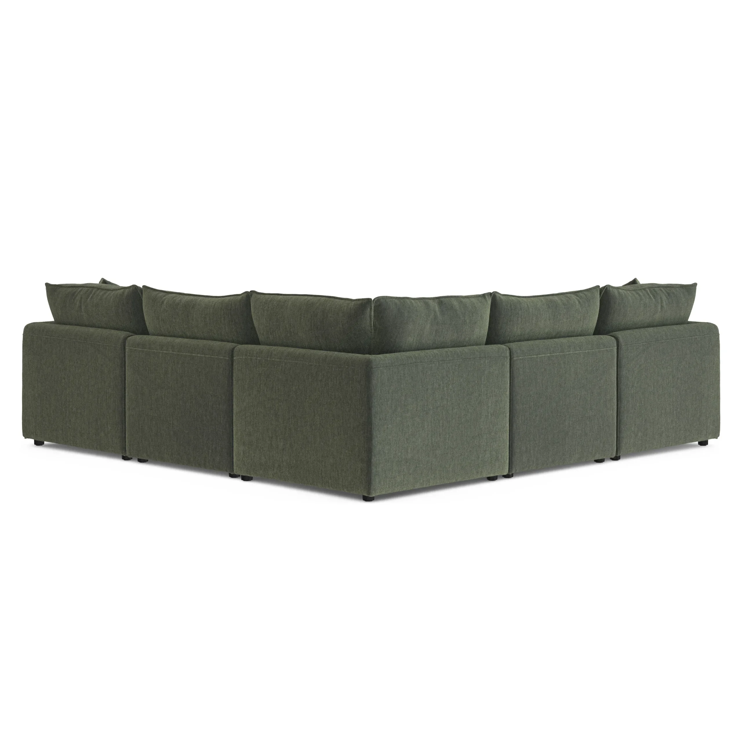Lenae 105.5_ Corner Sectional - Eleos Green - Image 4