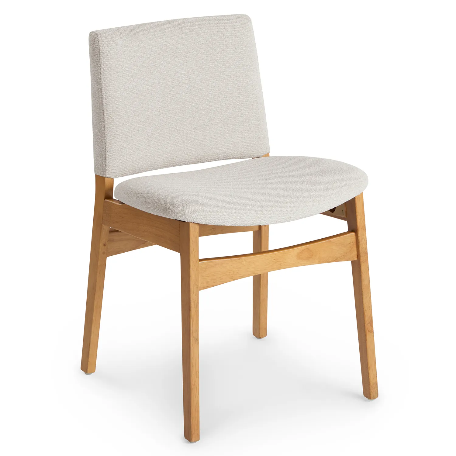 Nosh Dining Chair - Oak and Ratine Ivory - Image 4