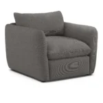 Leigh 42_ Lounge Chair - Silver Gray
